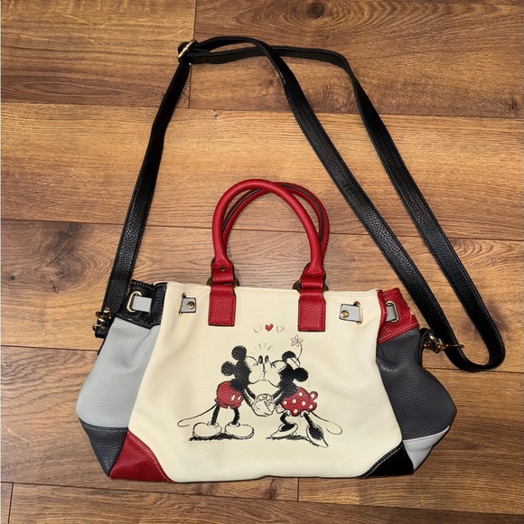 Disney vintage Mickey and Minnie Mouse Women's Handbag - Picture 1 of 7